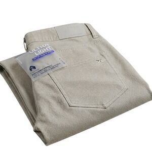 NWT Brax Ultralight Cadiz Straight Fit Pants Men's Size 40x34 Beach Tan Sand